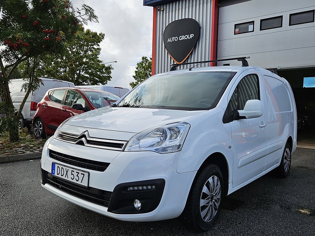 Citroën Berlingo Van L2 1.6 BlueHDi 100 8v Manuell, 99hk 3 Sits Drag