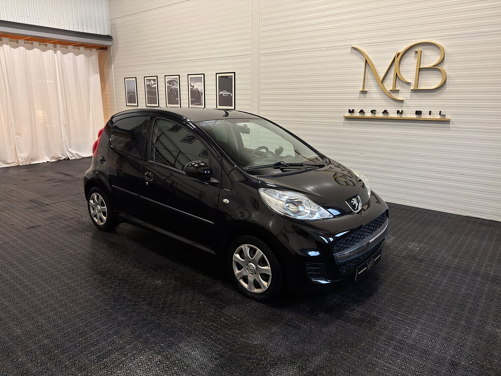 Peugeot 107 5-dörrar 1.0 2-Tronic Automat Aux sov hjul
