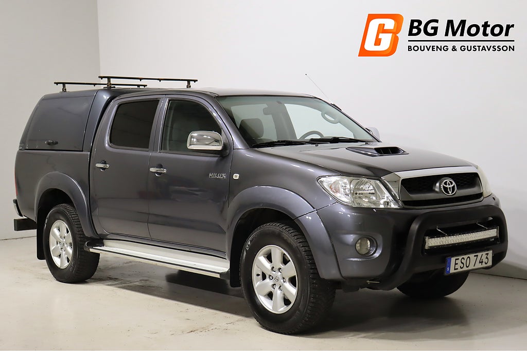 Toyota Hilux Dubbelhytt 3.0 D-4D 171HK 4x4 Moms 1,99% Ränta