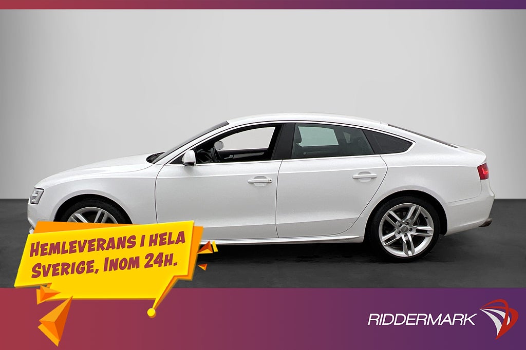 Audi A5 Sportback 2.0 TFSI 211hk Quattro M-Värmare