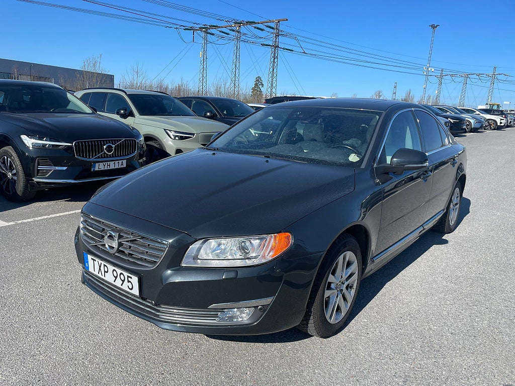 Volvo S80 D4  GEARTRONIC SUMMUM BUSINESS  E PRO 163HK NAVI LÄDER