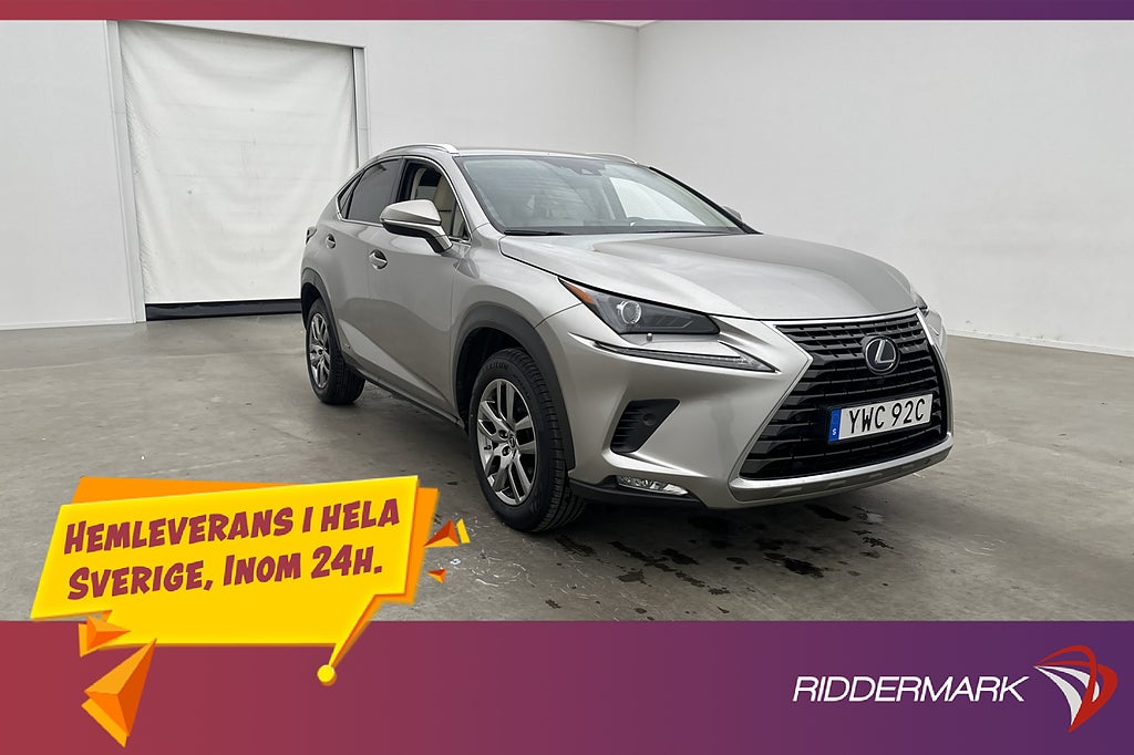 Lexus NX 300h AWD Executive Kamera Drag Skinn Navi Elstolar