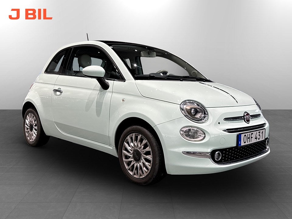 Fiat 500 lounge 1.2 8V 69hk - BACKSENSORER