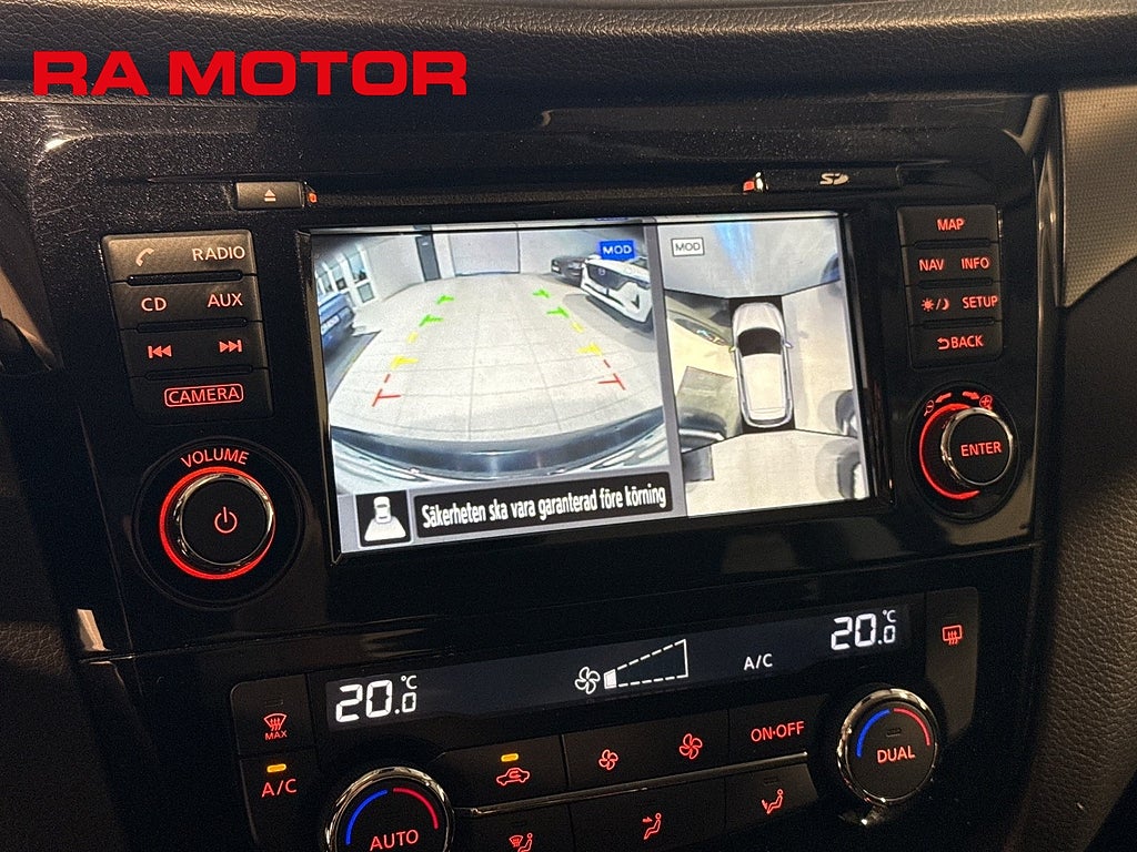 Nissan Qashqai 1.2 115hk Automat N-Connecta | 360° | Navi | Låga mil | 2018