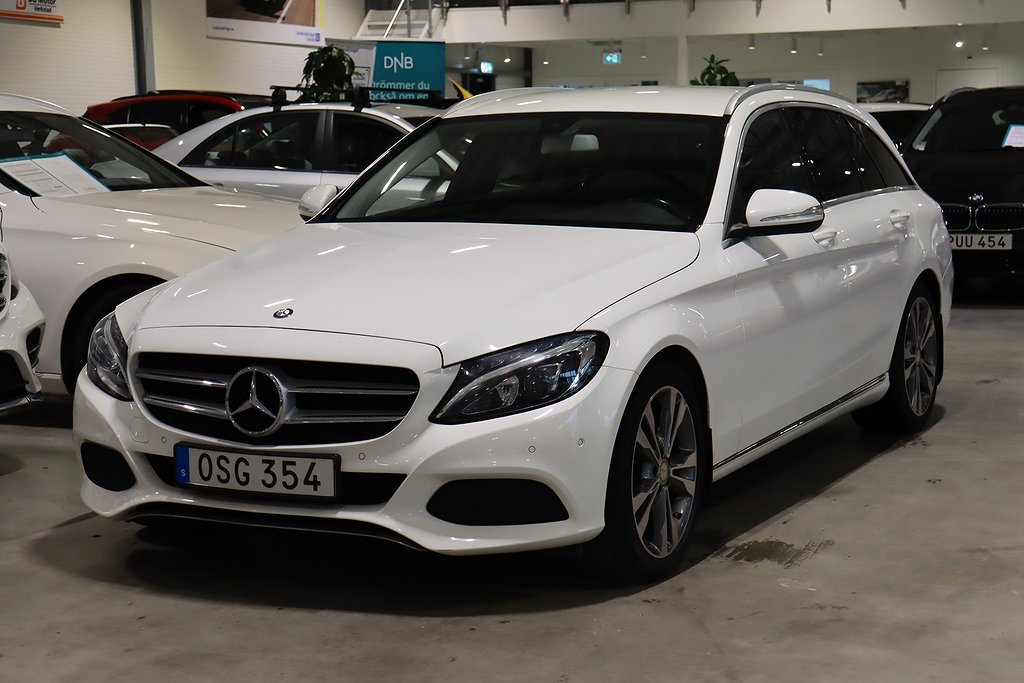 Mercedes-Benz C 220 d 170HK Avantgarde Kombi Aut Dragkrok