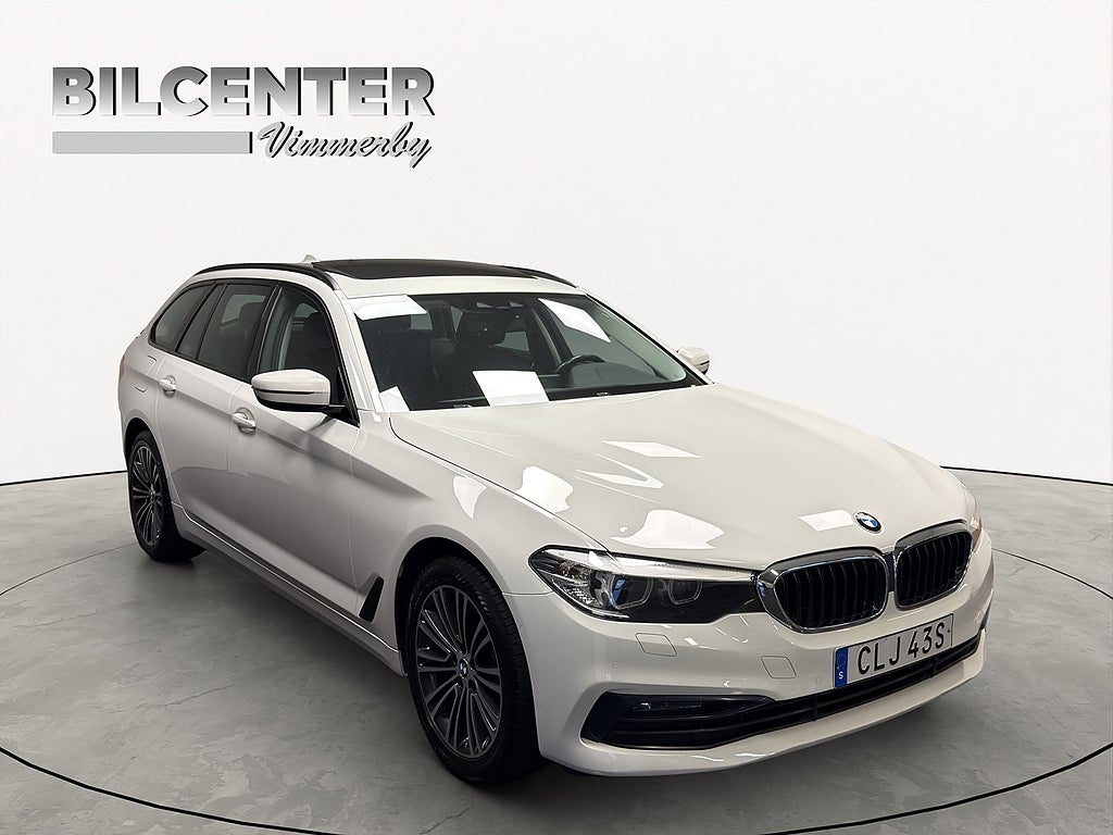 BMW 520d Touring 190hk Drag Pano B-kamera