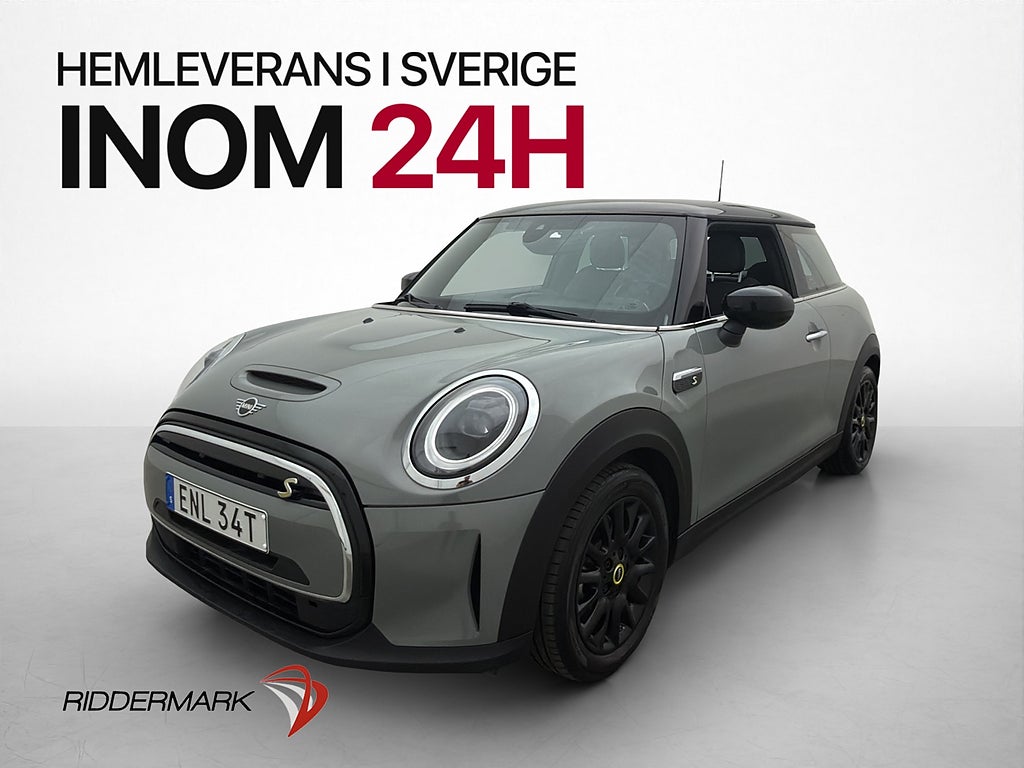 MINI Cooper SE 184hk Värmepump CarPlay Halvskinn Sensorer