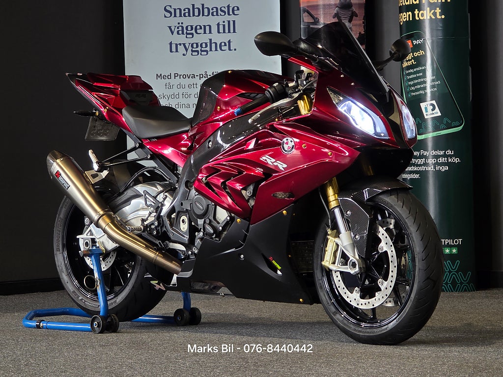 BMW Motorrad S 1000 RR/Akrapovic helsystem/Ny Besiktigad/Ny Servad 