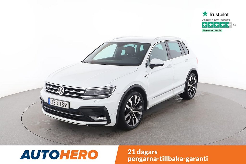 Volkswagen Tiguan R-Line, Motorvärmare, Dynaudio, Dragkrok