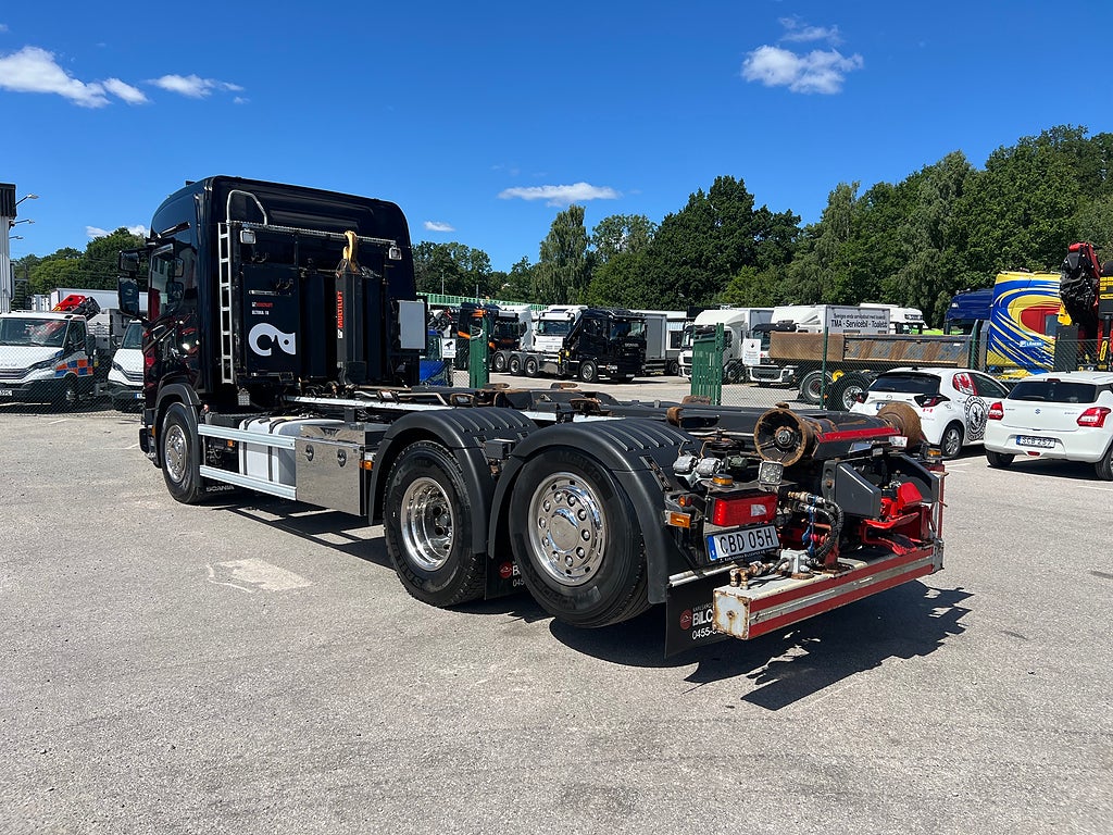 Scania G450 6x2*4 XT Lastväxlare, Fullt Plogutrustad