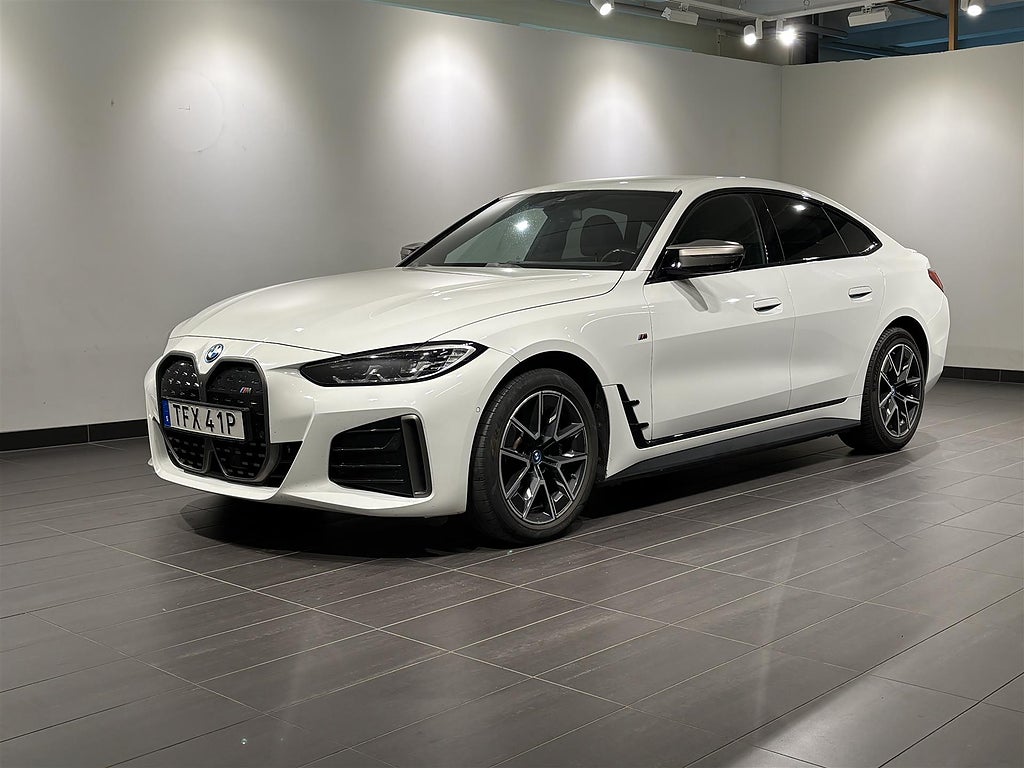 BMW i4 M50 xDrive Gran Coupé Charged Fartpilot H K PA Drag BSI