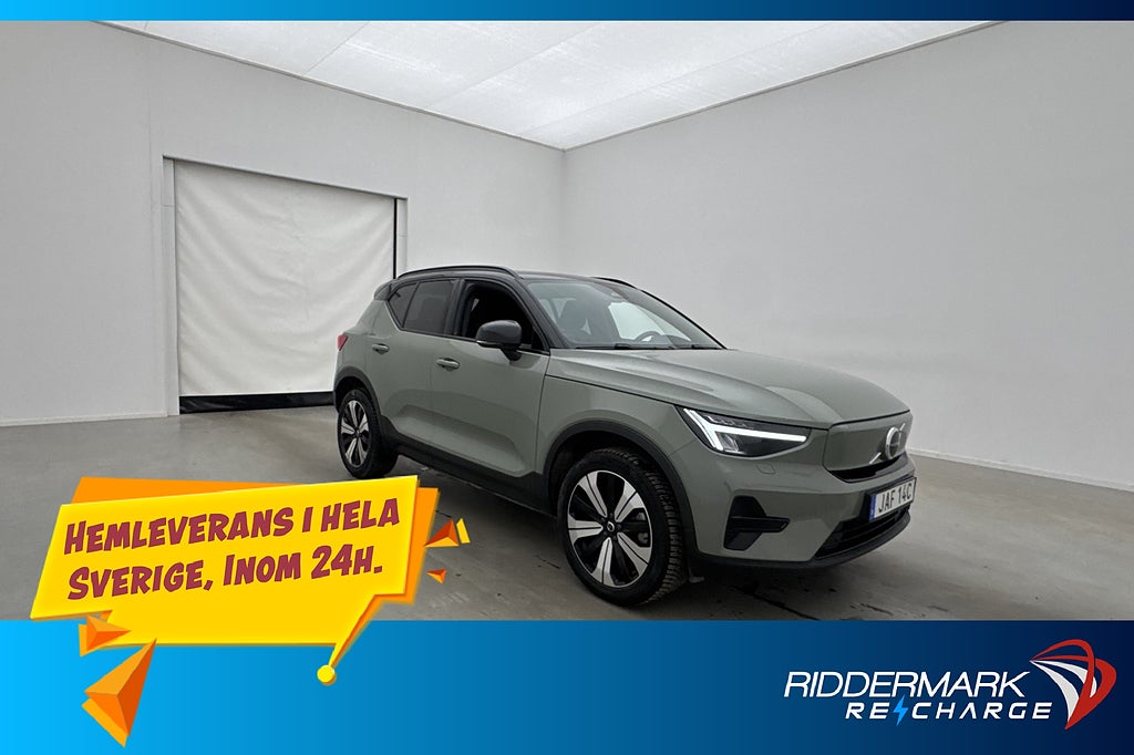 Volvo XC40 Recharge Singel motor Navi Kamera CarPlay MOMS