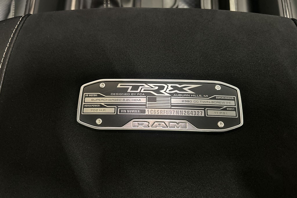 RAM 1500 TRX 711Hk/881NM 4X4 Crew cab 6.2l V8 Supercharged