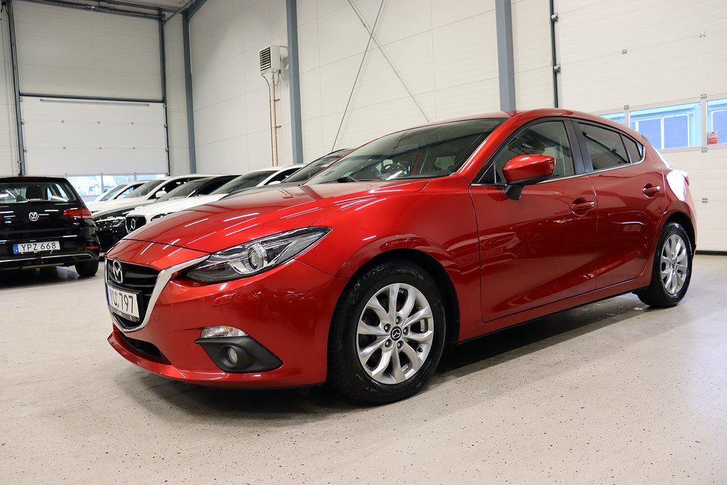 Mazda 3 Sport 2.0 SKYACTIV-G Vision Navi P-Sensorer 120hk