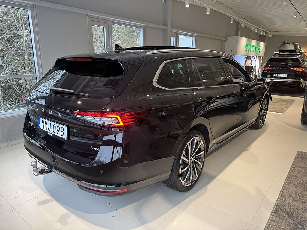 Skoda Superb L&K 2,0TDI 193HK 4X4 DRAG/VÄRMARE LAGERBIL!