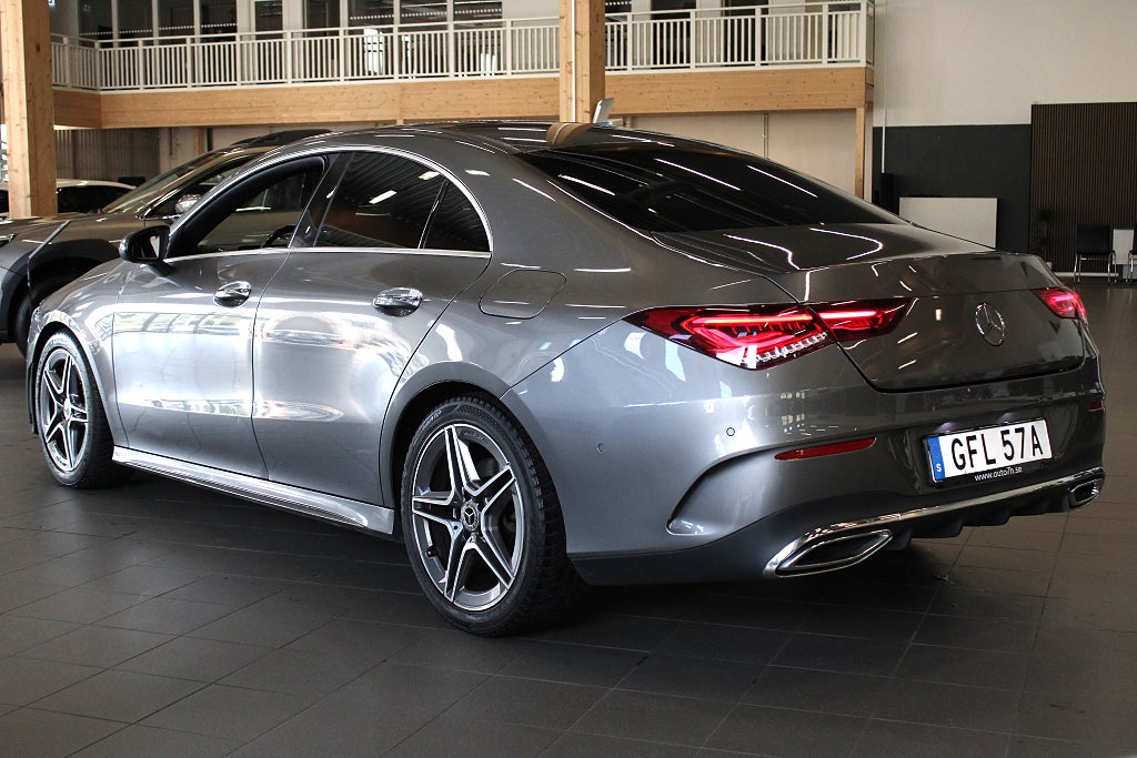 Mercedes-Benz CLA 200 /AMG/Panorama/Burmeister/Panelbelysning/Backkamera/