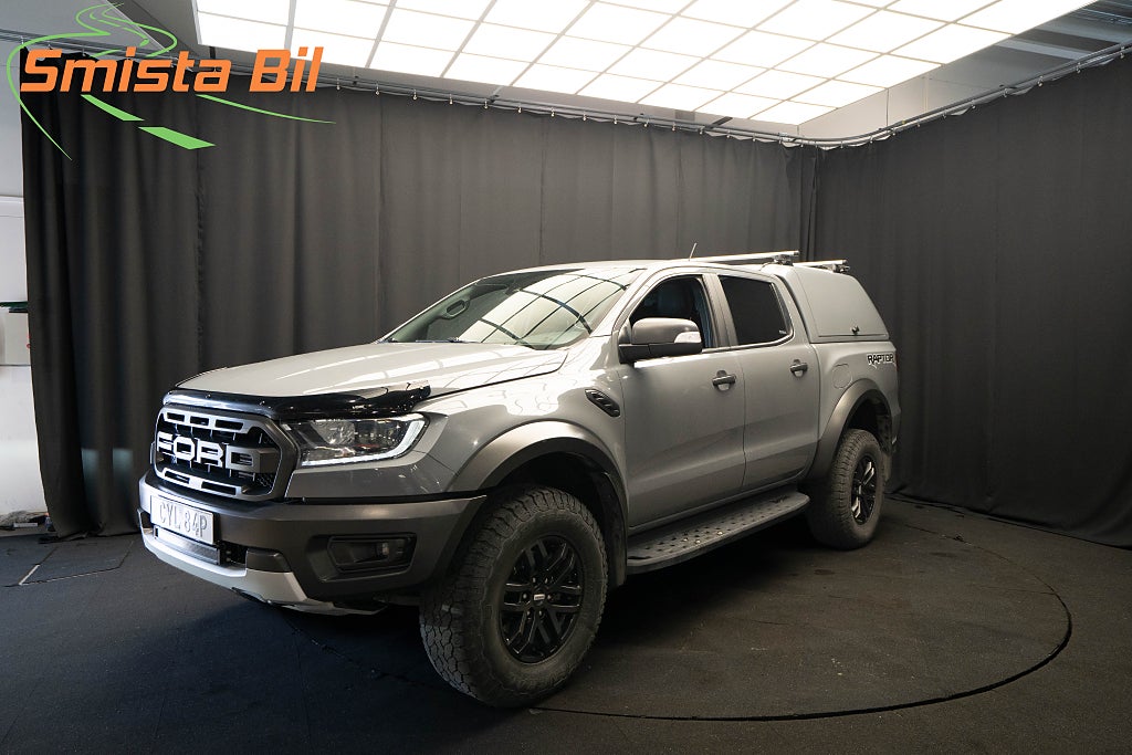 Ford ranger Raptor KÅPA D-VÄRMARE DRAG KAMERA 1-ÄGARE MOMS 213hk