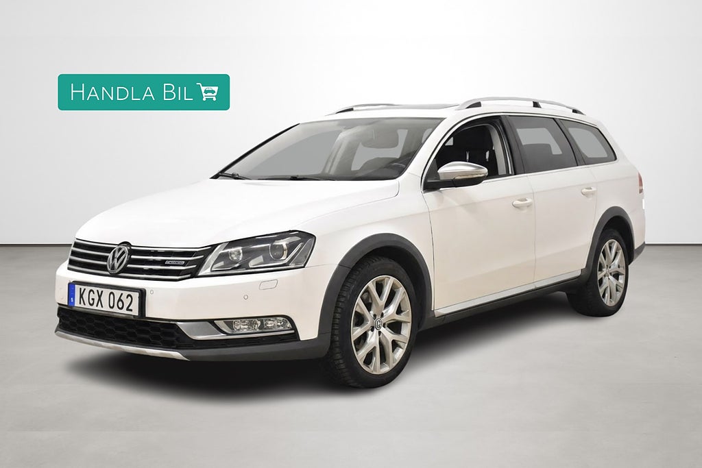 Volkswagen Passat Alltrack 2.0 TDI 4Motion 1-Brukare Pano Skinn B-kam Dragkrok 177