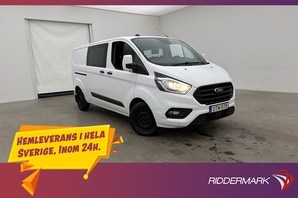 Ford transit-custom CrewVan L2 Värmare Drag B-Kamera 6-Sits