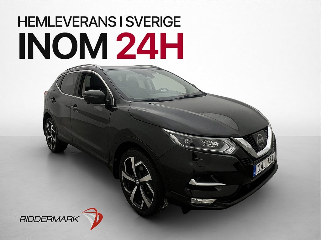 Nissan Qashqai 1.2 DIG-T TEKNA Pano BOSE Nav 360° P-Sensorer
