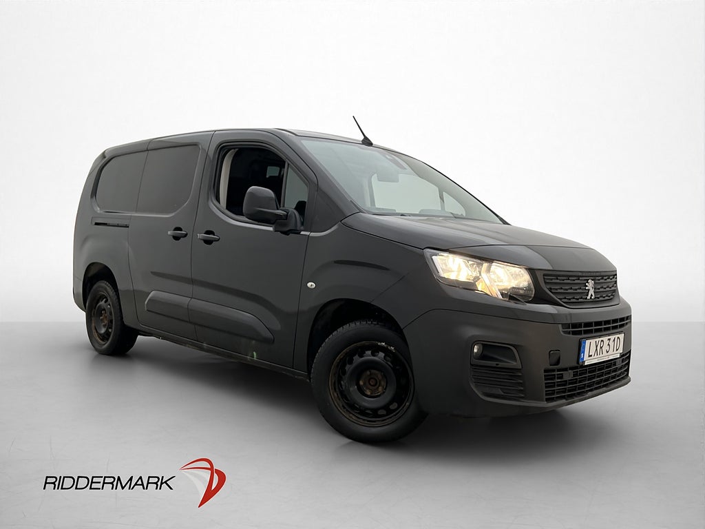 Peugeot Partner L2 130hk Värmare Drag B-Kamera CARPLAY Moms