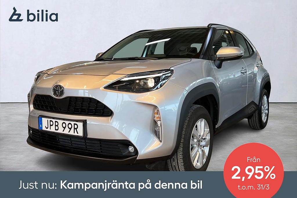 Toyota Yaris Cross Hybrid 115 #2,95% RÄNTA# 1,5 ACTIVE TAKRELING