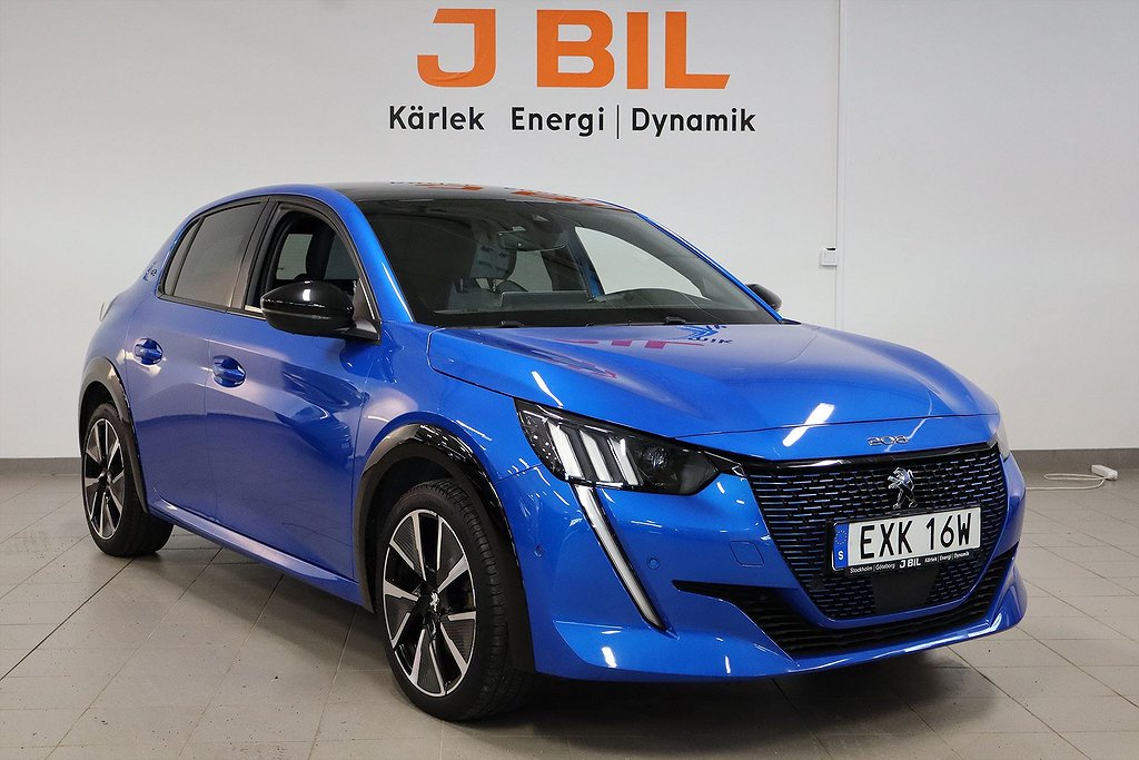 Peugeot E-208 GT 50kWh 136hk Aut - BACKKAMERA