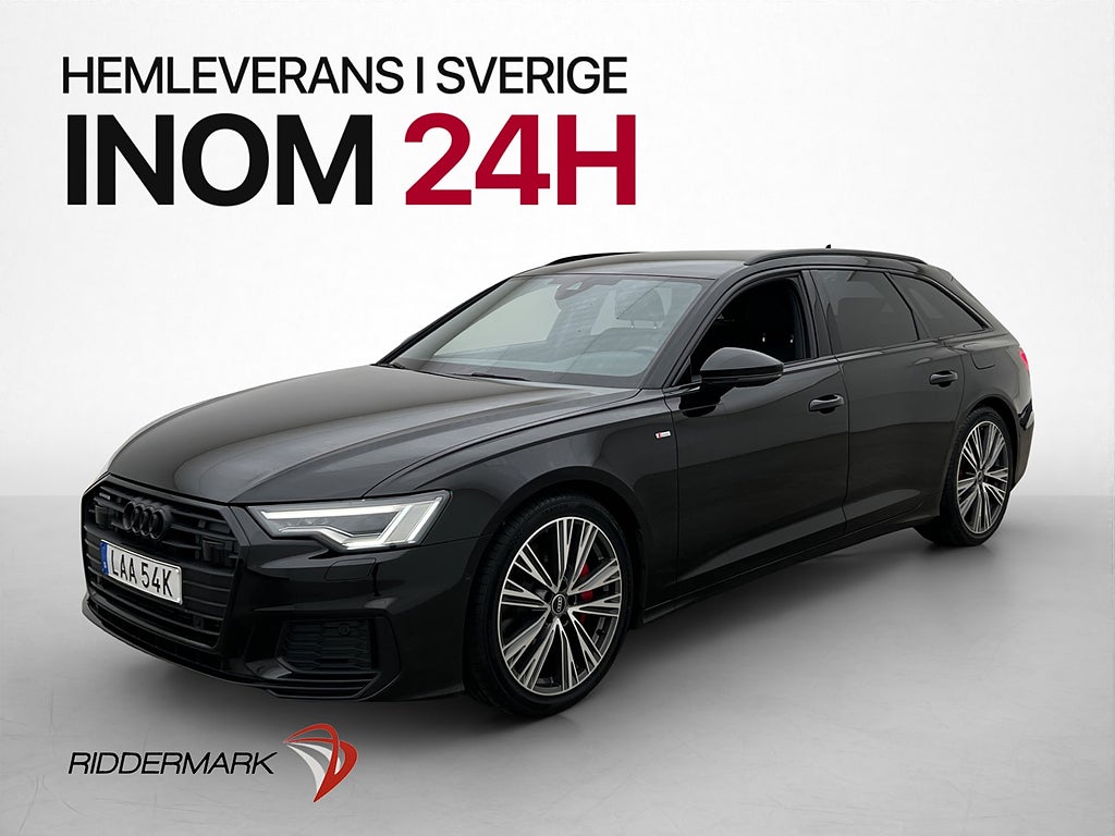 Audi A6 55 TFSIe Q S-Line Cockpit Kamera Värm Matrix Drag