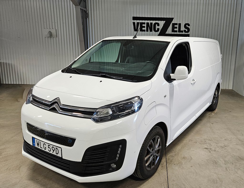 Citroën e-Jumpy 136 hk Aut Drag GPS Kamera MOMS Leasbar fin