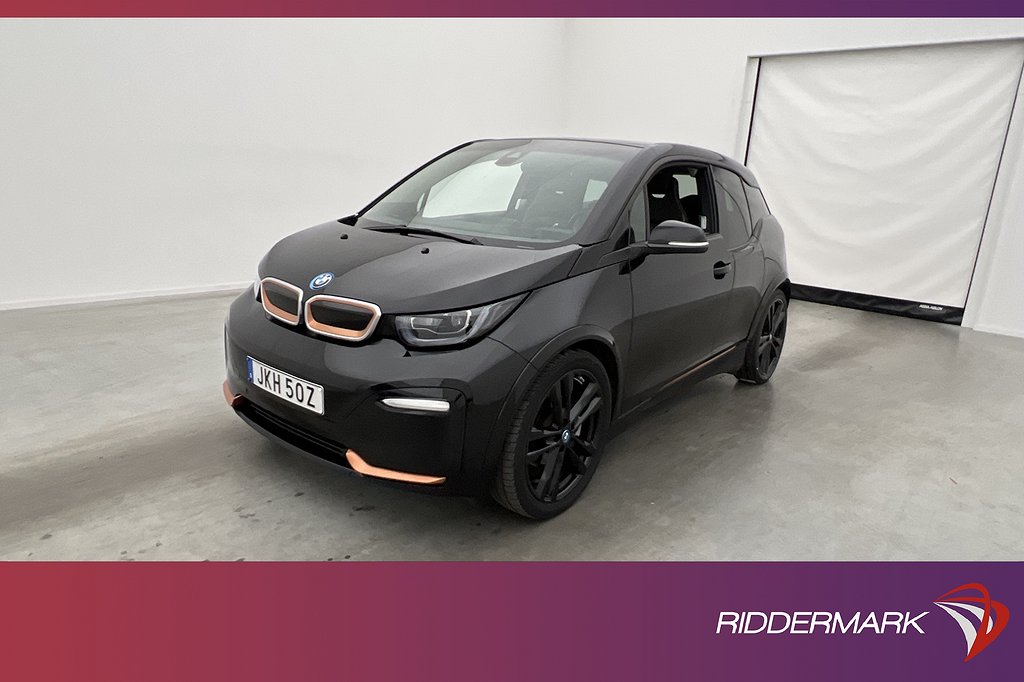 BMW i3s 120 Ah RoadStyle Pano H/K Kamera Navi Skinn MOMS