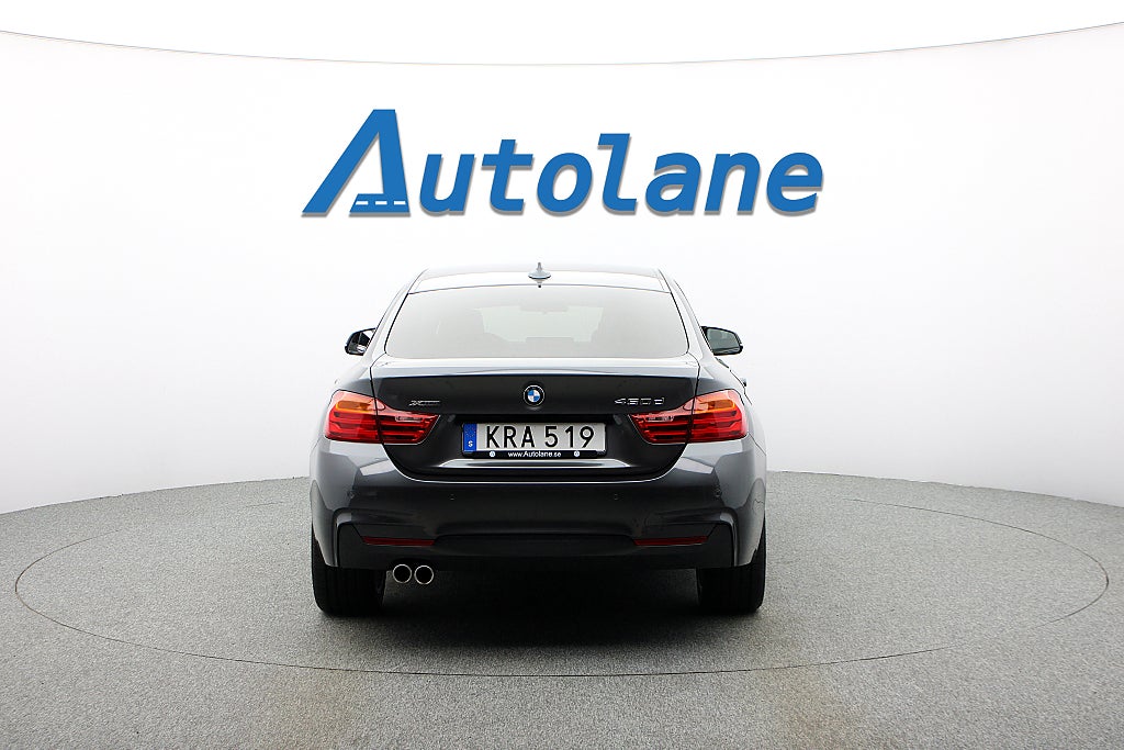 BMW 430 d xDrive M-Sport H/K,Taklucka,GPS Sommarkampanj 4,99%