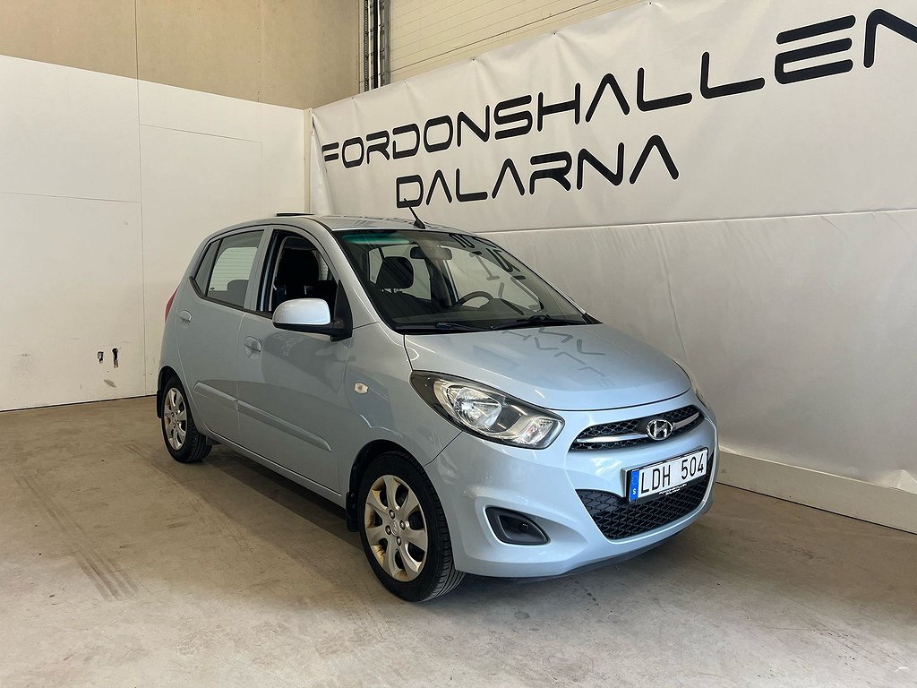 Hyundai i10 1.1 iRDE Premium VÄLVÅRDAD / 3 ägare / V-HJUL