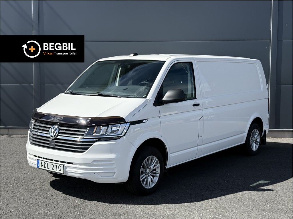 Volkswagen Transporter 2.0 TDI DSG/L2/Leasbar/Drag/Inredning/B-kamera/Värmare