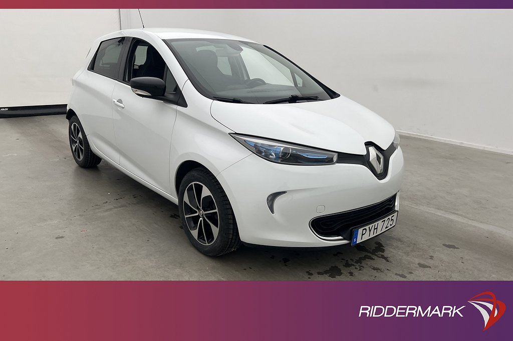 Renault Zoe R90 41 kWh 92hk Intens Batterihyra Kamera Navi