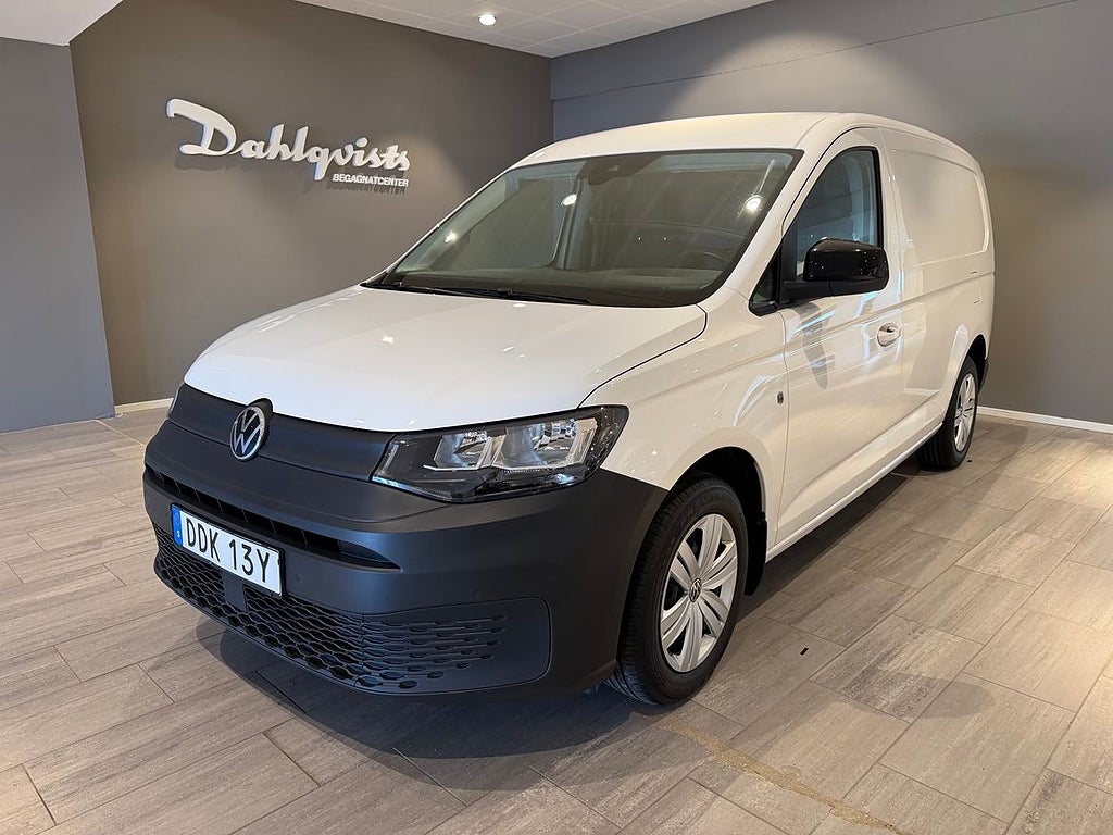Volkswagen Caddy Cargo Maxi 122hk | Drag V-hjul Värmare