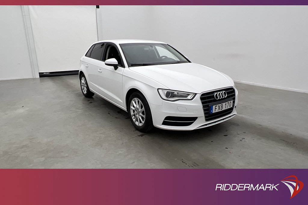 Audi A3 Sportback TFSI 110hk Attraction M&K-Värmare Sensorer