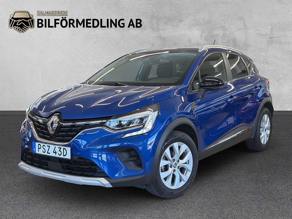 Renault Captur 1.0 TCe Nybes PDC Fullservad Keyless 0,6L/Mil 100hk 