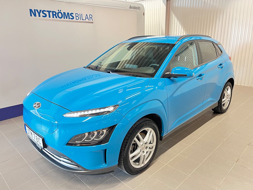 Hyundai Kona EV Electric Essential / V-hjul/ 3-Fas/ Kamera/ CarPlay