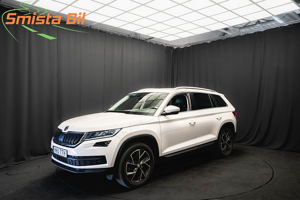 Skoda Kodiaq TSI 4x4 BUSINESS 7-sits LÄDER B-VÄRM DRAG KAMERA CANTON