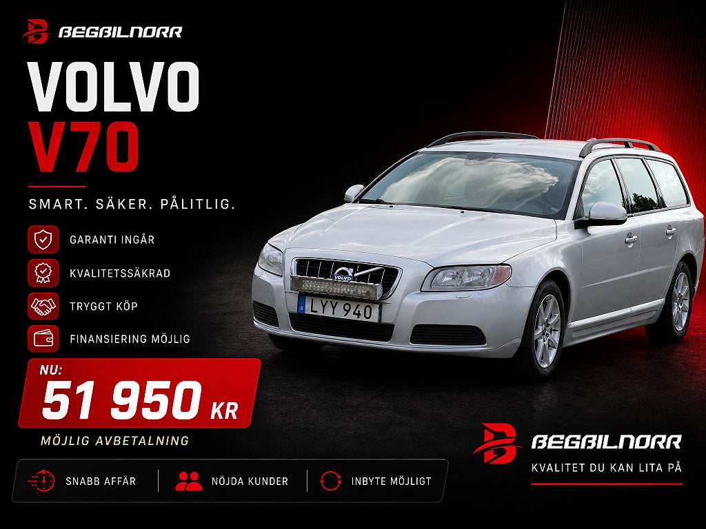 Volvo V70 DRIVe Kinetic*Nyserv*Nybes