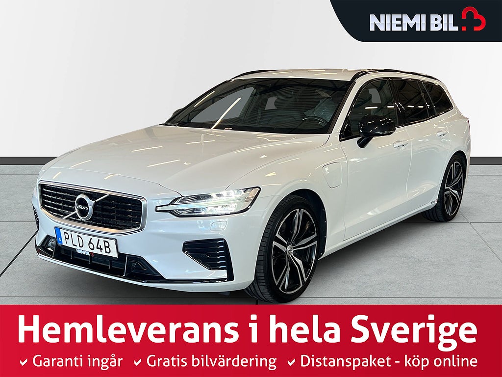 Volvo V60 T6 AWD R-Design S&V-hjul/Carplay/VOC/Kamera/Drag