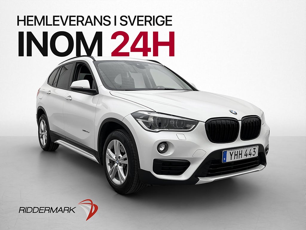 BMW X1 sDrive20d 190hk Sport line Navi P-Sensorer Keyless