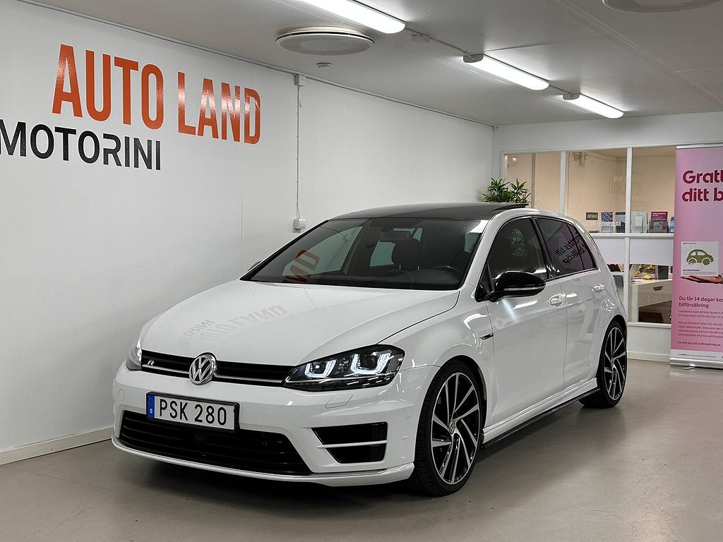 Volkswagen Golf R 300hk 2014 / PANO / GPS / B-KAM / S&V DÄCK