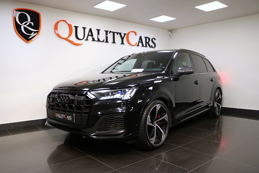 Audi SQ7 TFSI Q / Kolfiber/ 7-sits / B&O / Drag /Svensksåld
