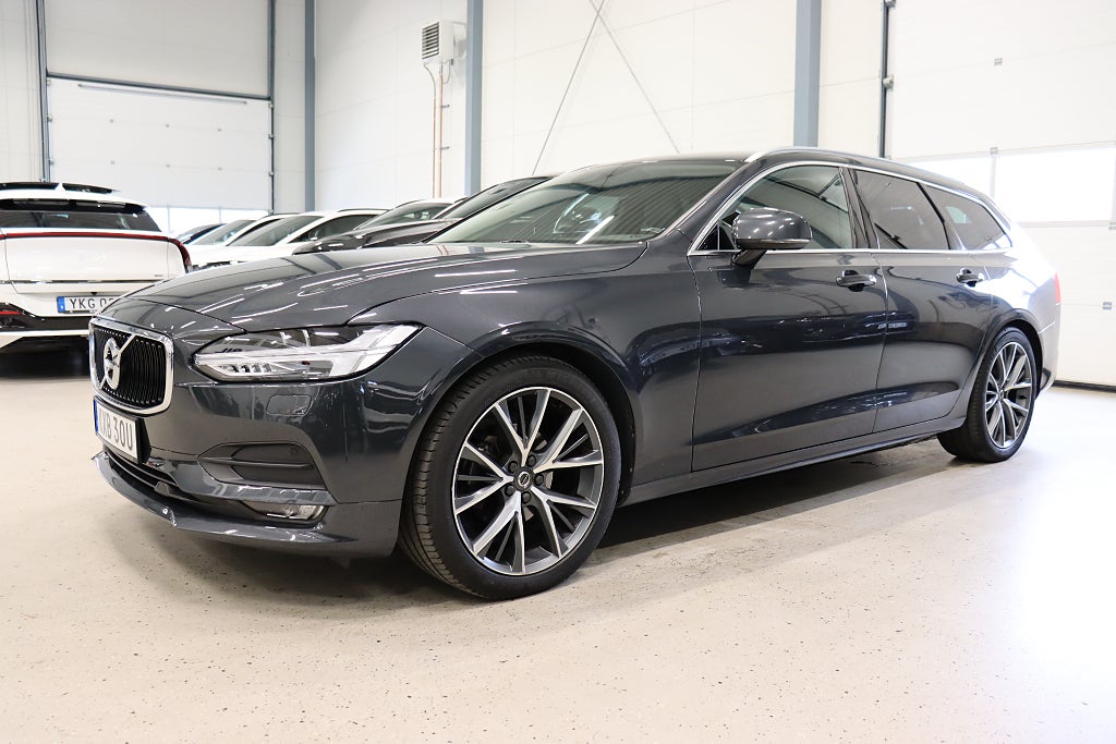 Volvo V90 D4 AWD 1-Ägare  360 kamera Läder Drag H/K HuD 190hk
