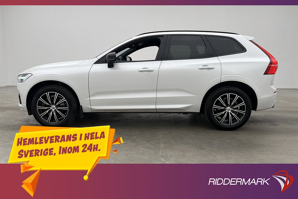 Volvo XC60 B4 AWD R-Design Värmare H/K Skinn 360° Drag HuD