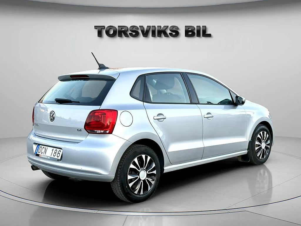 Volkswagen Polo 5-dörrar 1.4 MPI Automat V-hjul Hemleverans  - miniatyr 6