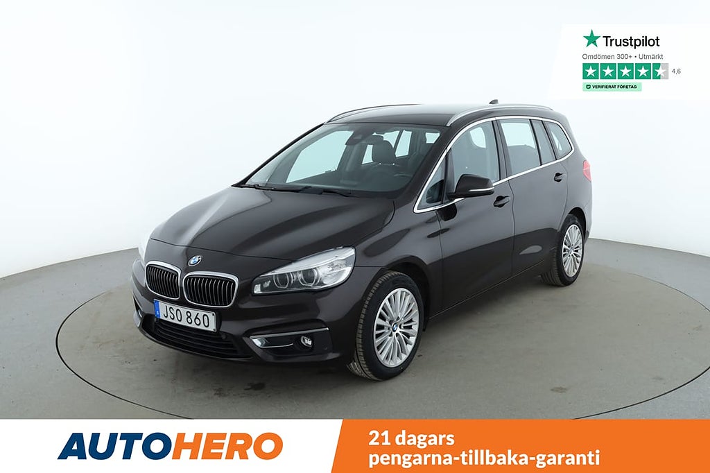 BMW 218 Gran Tourer Luxury Line / Backkamera, 7-sits, Dragk...
