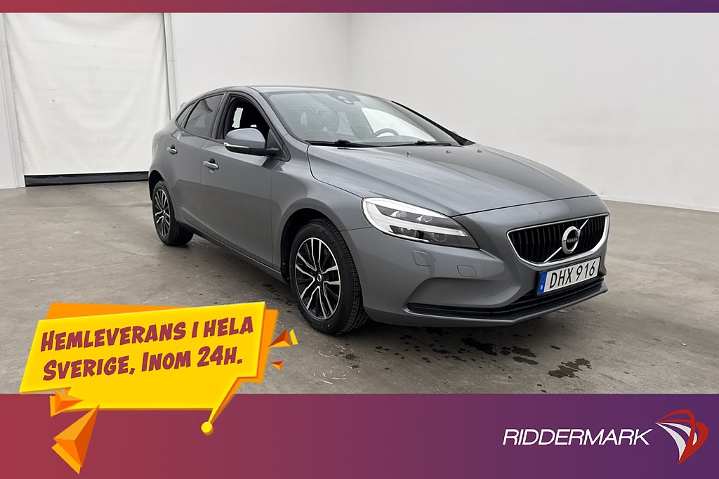 Volvo V40 T3 Momentum VOC Värmare P-Sensorer Halvskinn