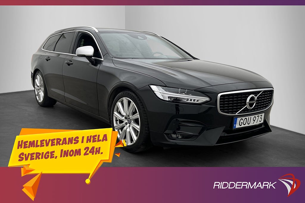 Volvo V90 T5 254hk R-Design Värmare B-Kamera Navi VOC